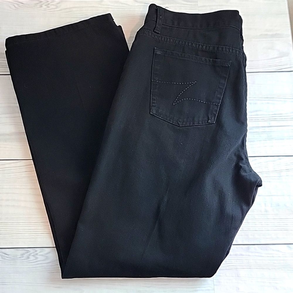 Zena vintage jeans black denim high rise mom fit Women's Size 14